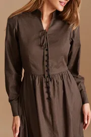 Dress Elletto Life #1043 korich-chern