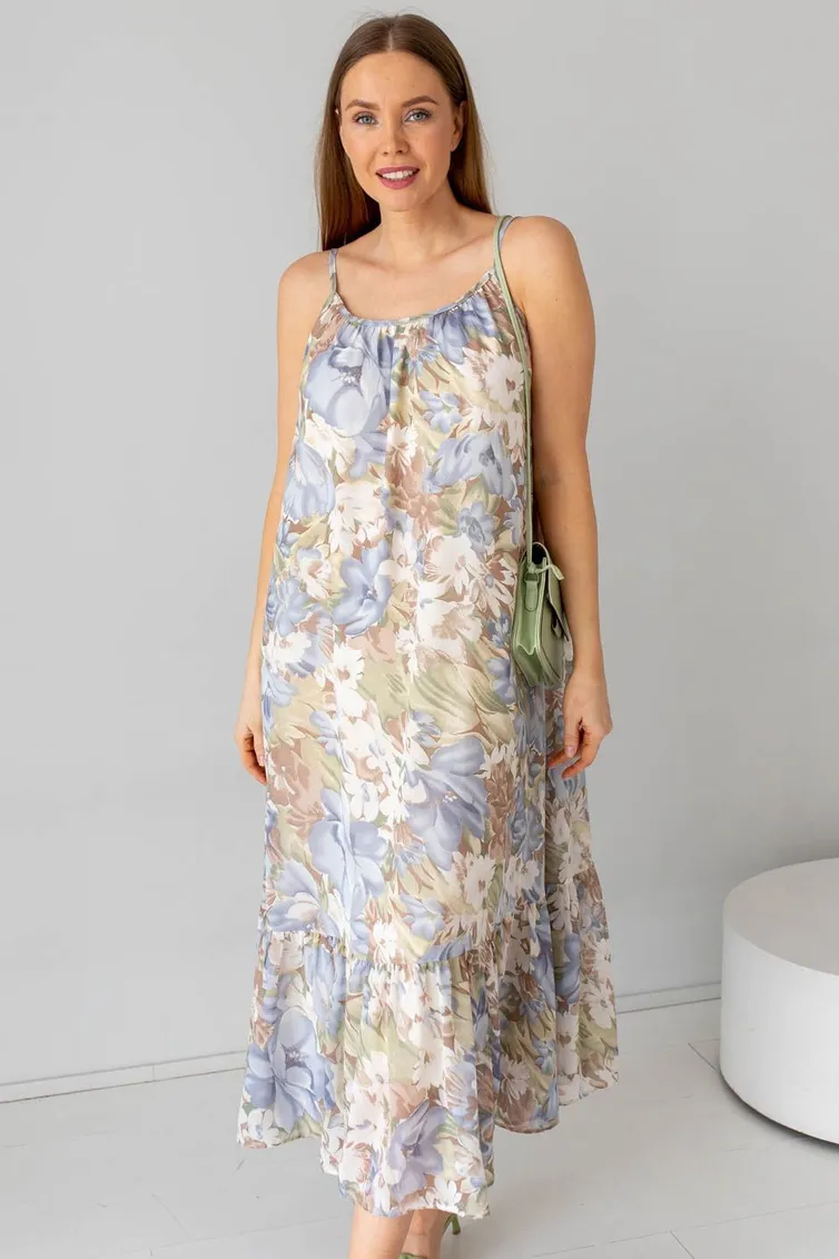 Dress TOOK A LOOK & Angelika #Sarafan MP-80001 goluboj