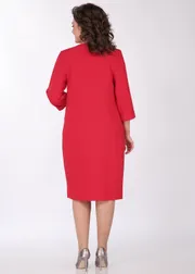 Sukienka Vilena-fashion #842 krasnyj