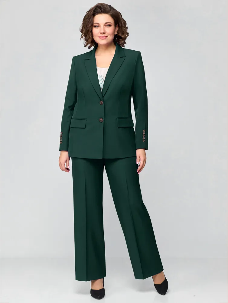 Suit Michelle Style #1177 temno zelenyj