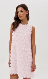 Sukienka V&N fashion 1153_rozovoe Plate