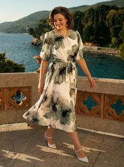 Платье Лилиана арт. 1536 олив