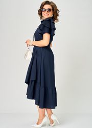 Платье EVA GRANT арт. 7297синее