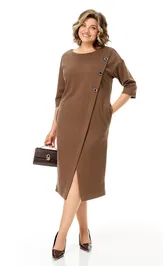 Sukienka Michel Chic 2190/1 bronzovyj tvid