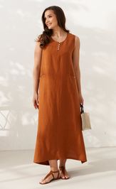 Dress Alta Moda 1084-2 terrakot