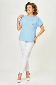 Blouson Rumoda #2288 goluboj