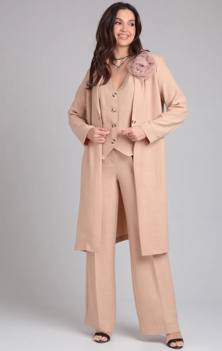 Zestaw Verita moda #N-2292 pesok
