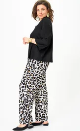 Garnitur SOVA 11332 chernyj- leopard
