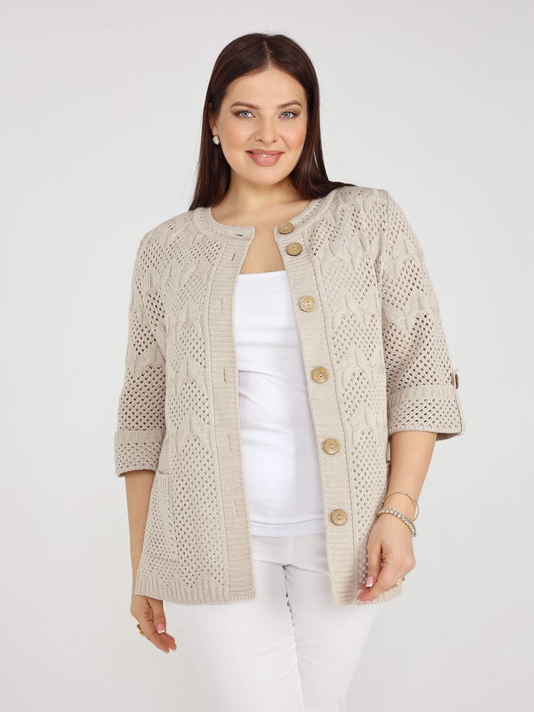 Кардиган BONADI арт. 2187 лен