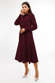 Sukienka BARBARA #B189 marsala