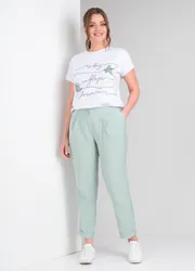 Комплект Vilena-fashion арт. 814 белый+светлая мята