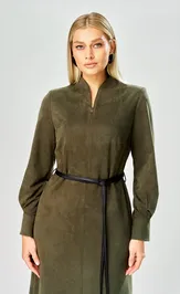 Sukienka Ava fashion M-238 xaki