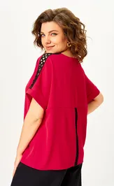 Blouse Rumoda 2274 kr.r krasnyj