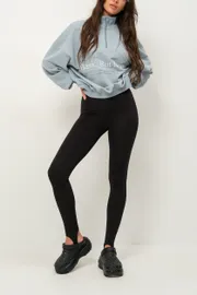 Bluza Pirs #6494 sero-goluboj