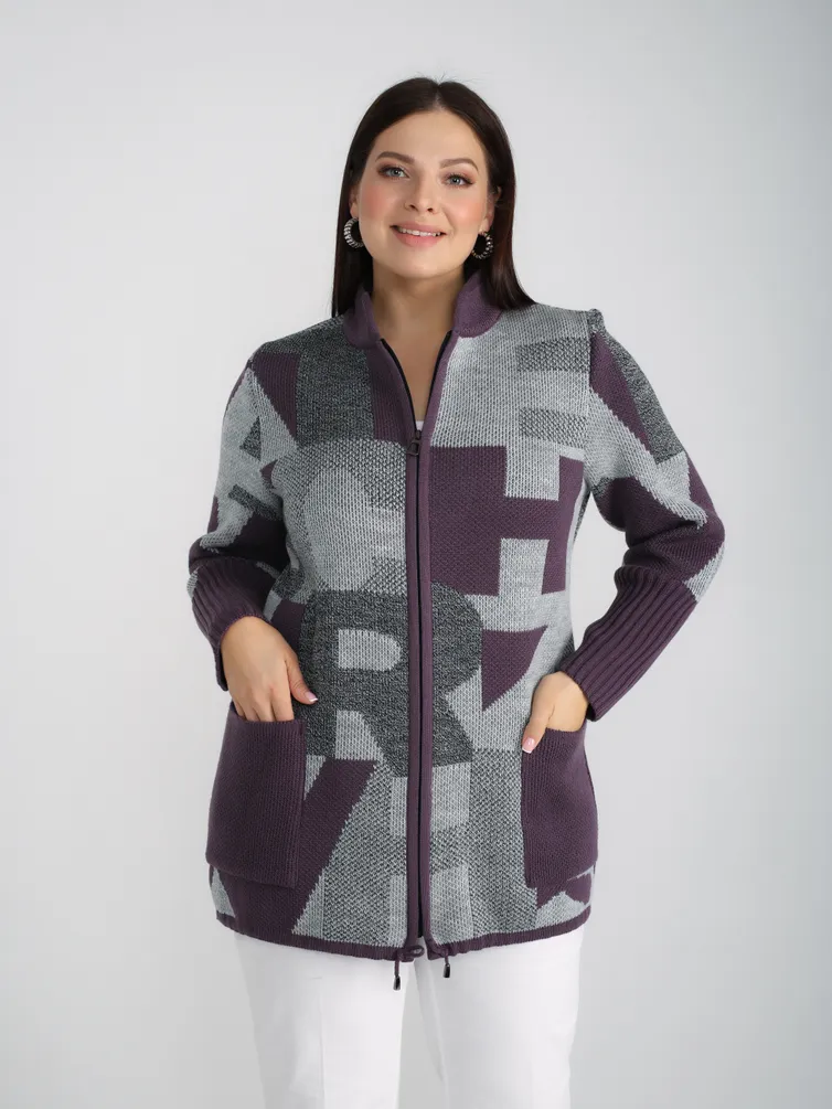 Sweter BONADI #1982 baklazhan