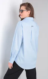 Рубашка BLISS 8216 Голубой CARMELA