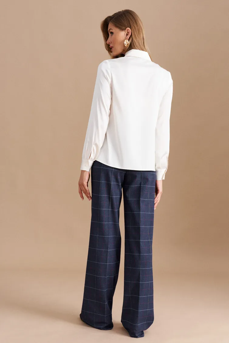 Blouse Elletto Life #3776 kremovyj