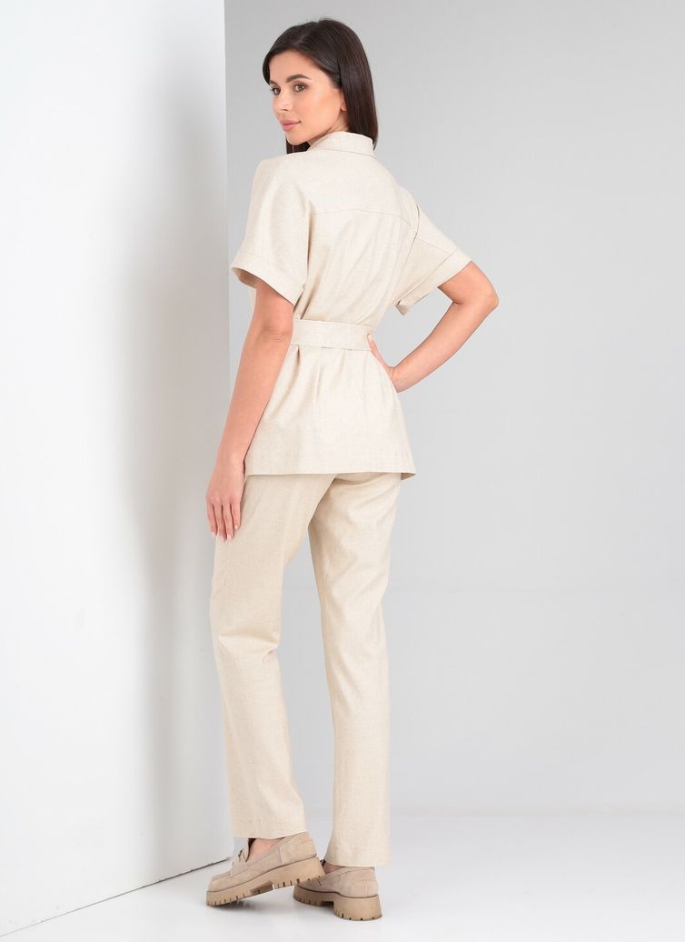 Костюм Vilena-fashion арт. 802 кремовый