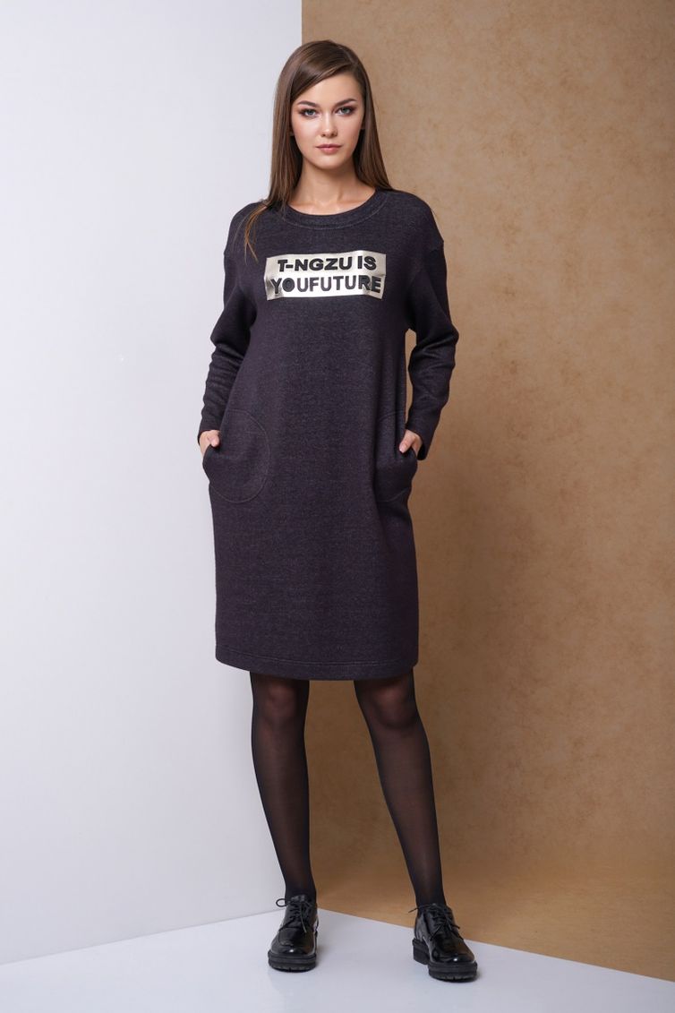 Dress Fantazia Mod #3302 grafit