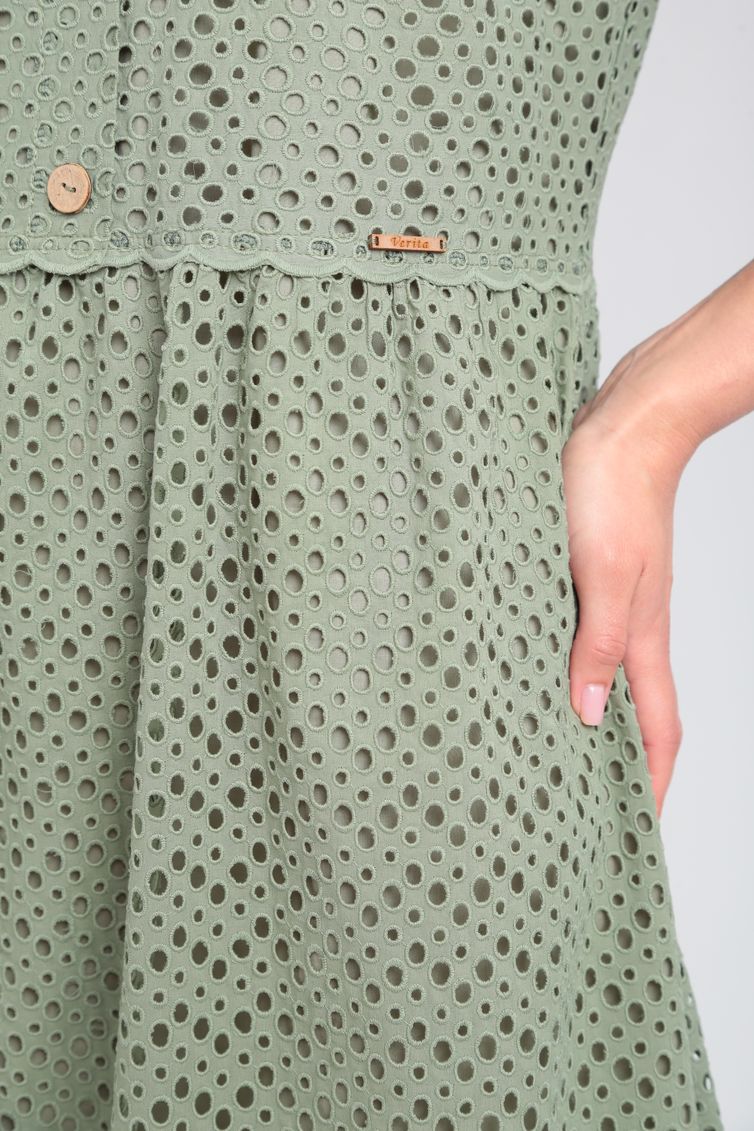 Dress Verita moda #N-2216 oliva