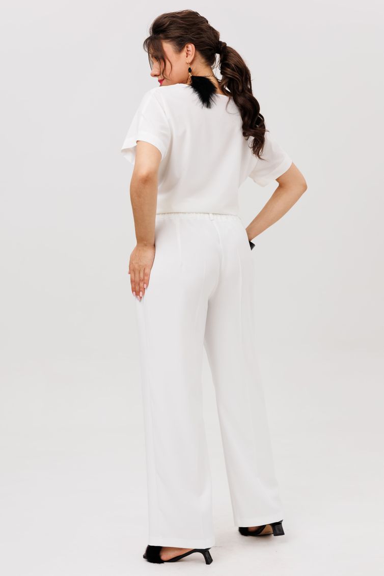 Брюки Anelli Laurel арт. 1540.1 молочный пунш