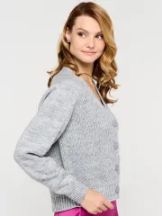 Sweter Newvay #9232-91017 ser melanzh