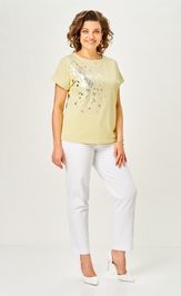 Футболка Rumoda 2252 светло-желтый