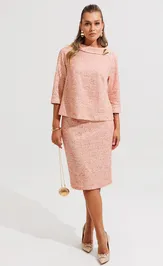 Garnitur Anastasia 1376 korallovyj