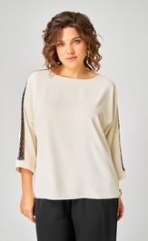 Блузка Rumoda 2274 дл.р молочный