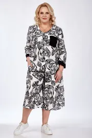 Костюм Belinga арт. 2303 черно-белый