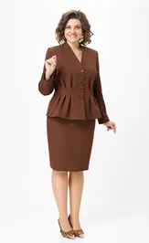 Garnitur Vilena-fashion 1055 shokolad