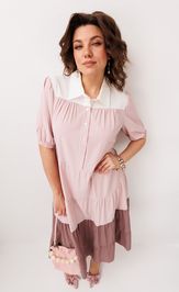 Dress Anelli Laurel 1847 chernichnoe morozhenoe