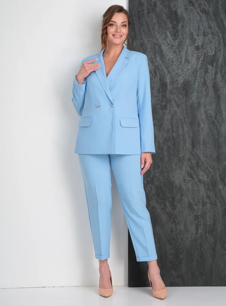 Garnitur Vilena-fashion #823 goluboj