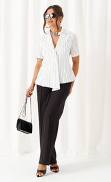 Костюм Beautiful & Free 6445 бело-черный