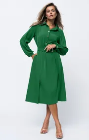Sukienka Verita moda #N-2317 zelen