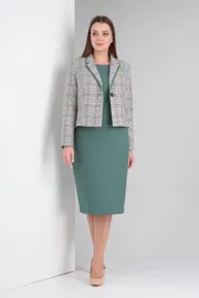 Zestaw Vilena-fashion #750 seraya kletka+malaxit