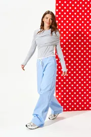 Брюки Elletto Life арт. 2375 голубой