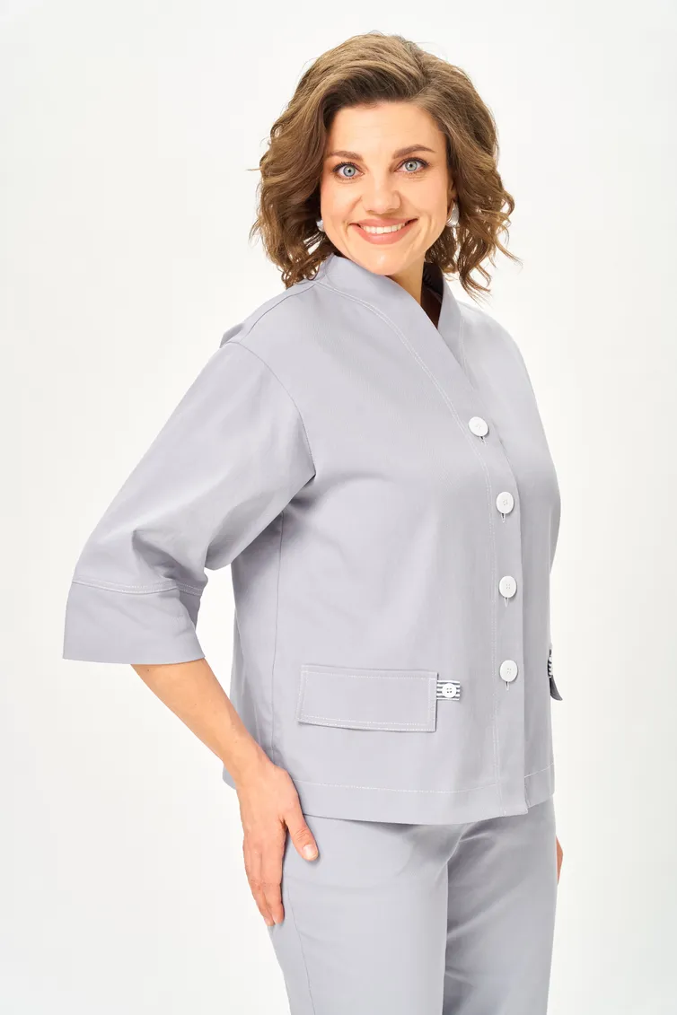Костюм Vilena-fashion арт. 1159 серый