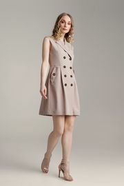 Dress MARIKA #361 bezh