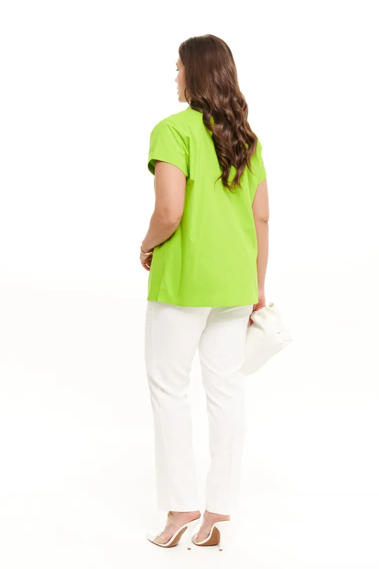 Blouse PND #81740 salatovyj