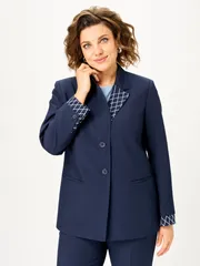Garnitur Vilena-fashion #1134 sinij