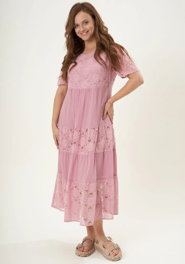 Dress Fantazia Mod #4529 pudra