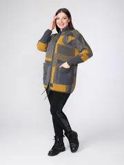 Sweter BONADI #1865 gorchica
