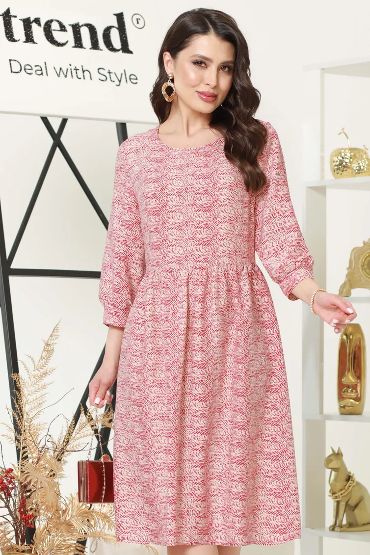 Sukienki DS Trend #P-3012 (Vyglyadet romantichno, trend)