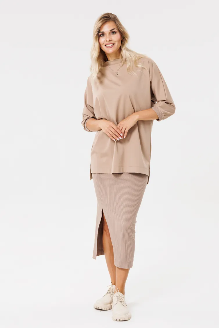 Spódnica PRATA wear #S006 kapuchino