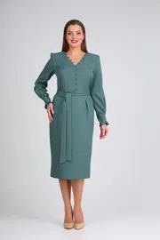 Sukienka Vilena-fashion #653 malaxit