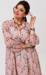 Платье Anelli Laurel 1657 пудровый сад