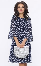 Платье DS Trend П-1516 (Прозрачные намерения, акцент)