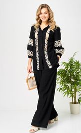 Костюм Ava fashion М-195 черный