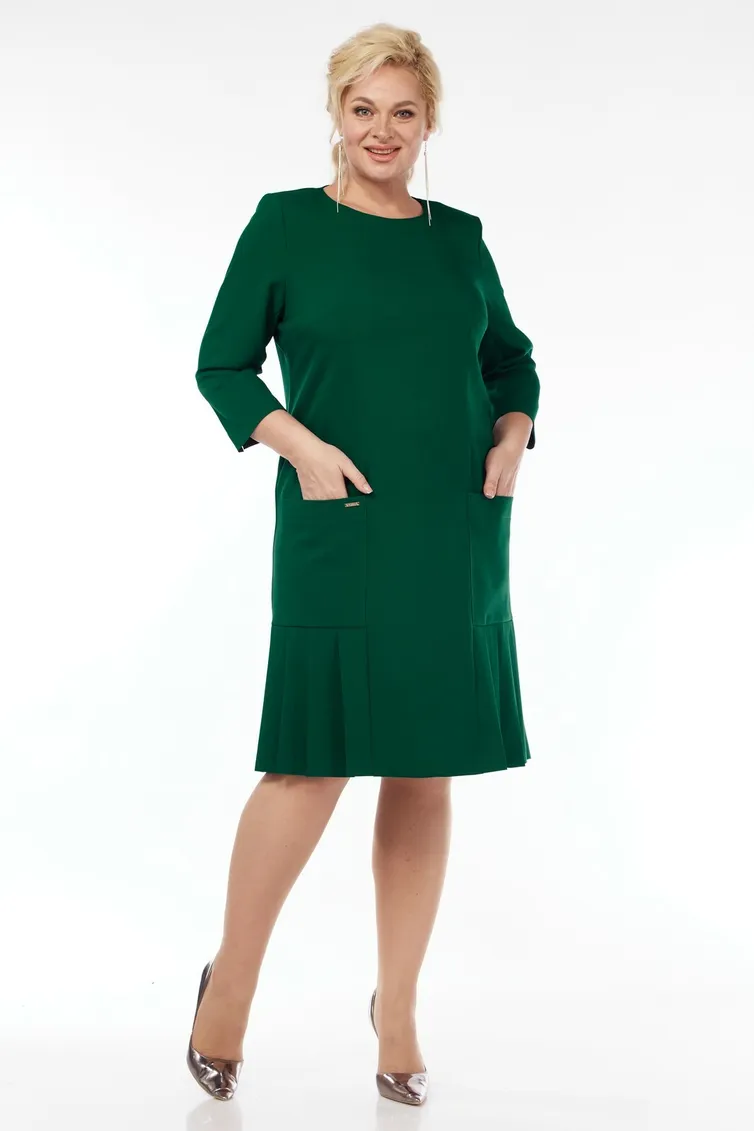 Sukienka Vilena-fashion #897 zelenyj